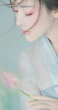 古风 古装 复古 汉服 小清新美女唯美意境中国风手机壁纸图片