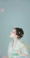 古风 古装 复古 汉服 小清新美女唯美意境中国风手机壁纸图片