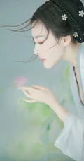 古风 古装 复古 汉服 小清新美女唯美意境中国风手机壁纸图片