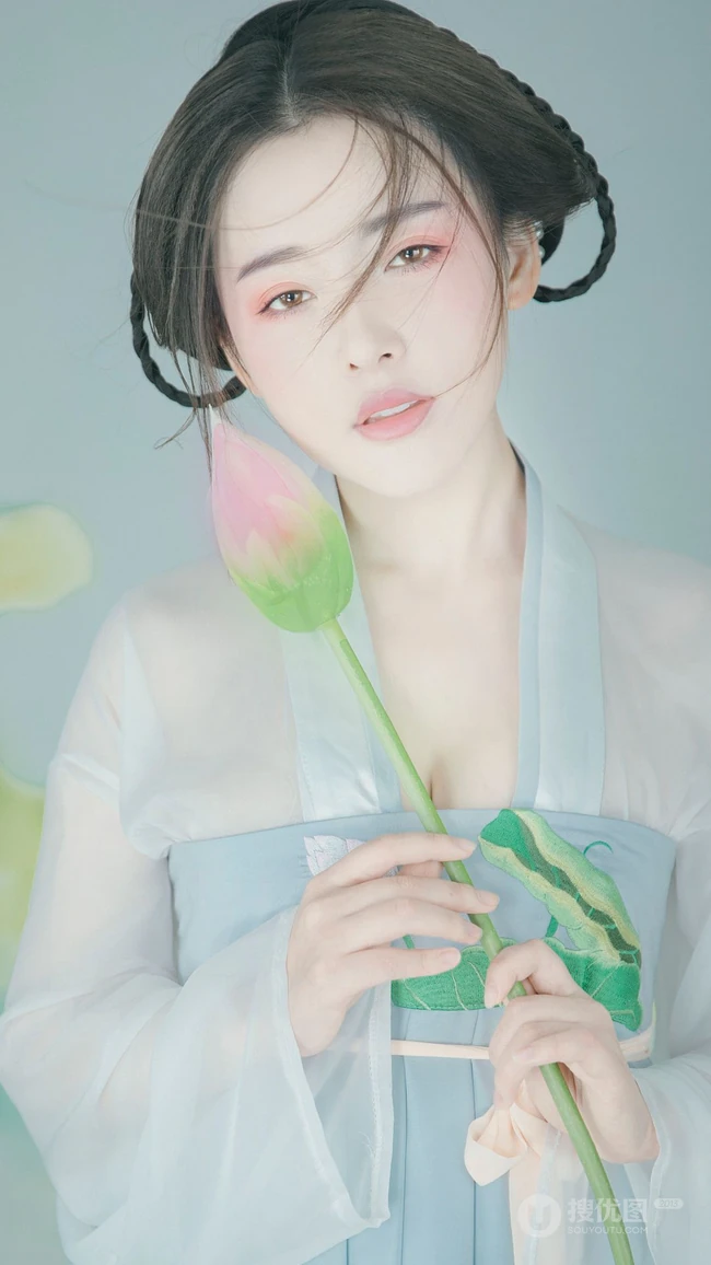 古风 古装 复古 汉服 小清新美女唯美意境中国风手机壁纸图片
