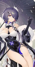 腿长好看的二次元气质可爱的袜装线条感少女精选插画图集