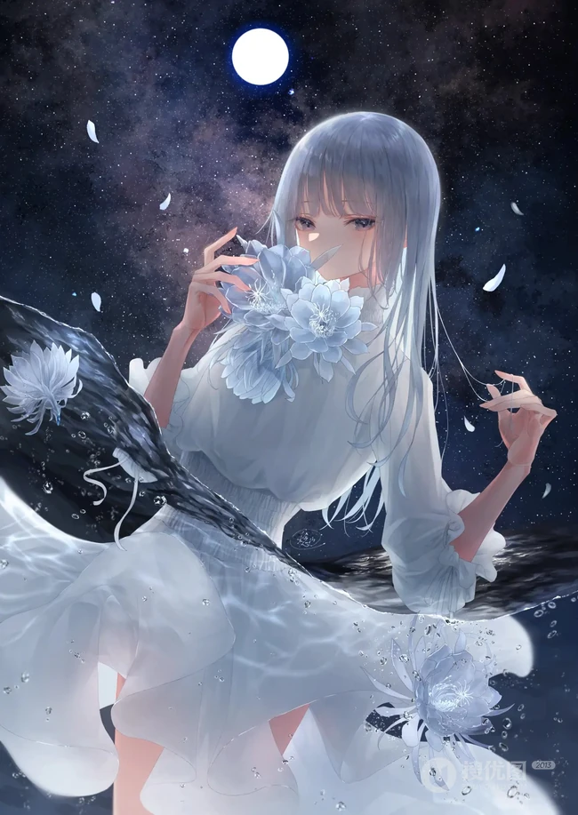 腿长好看的二次元气质可爱的袜装线条感少女精选插画图集