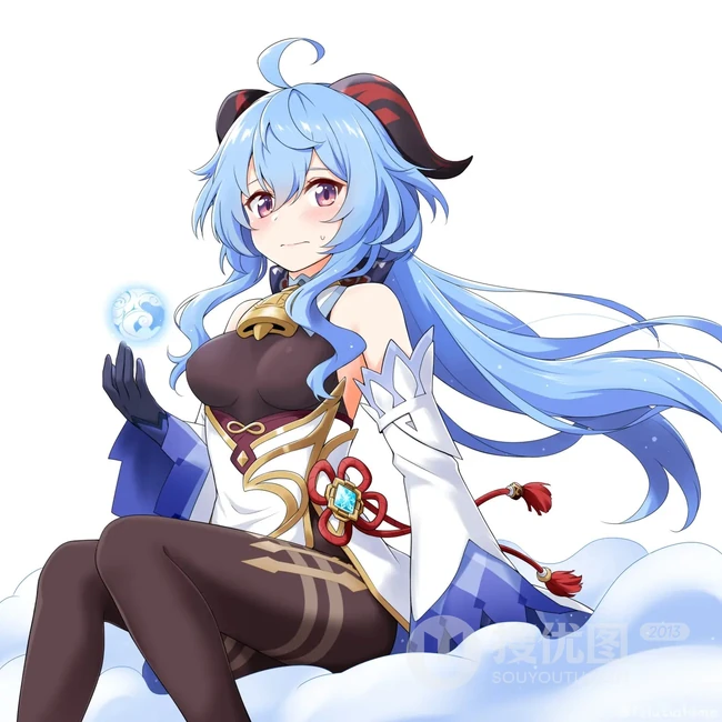 腿长好看的二次元气质可爱的袜装线条感少女精选插画图集