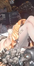 腿长好看的二次元气质可爱的袜装线条感少女精选插画图集