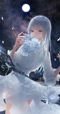 腿长好看的二次元气质可爱的袜装线条感少女精选插画图集