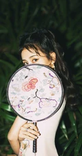 白鹿古韵旗袍装穿搭户外复古风写真美照