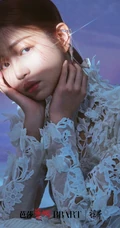 陈妍希浪漫柔美白裙着身杂志写真大刀