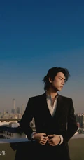 李现复古穿搭帅气动人杂志写真图片