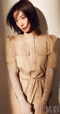 万茜最新杂志写真，不同服饰穿搭，演绎多样时尚魅力