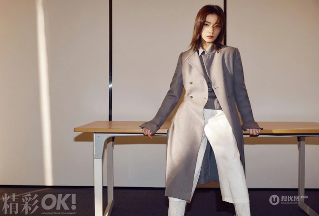 万茜最新杂志写真，不同服饰穿搭，演绎多样时尚魅力
