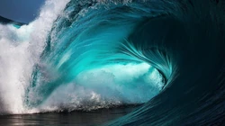 海中翻滚的海浪，大浪，浪花 唯美高清大海浪涛景色壁纸图片