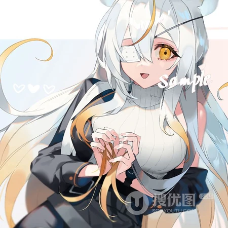 酷酷的，超好看高级感满满最新款动漫女生头像，水視ずみ插画作品欣赏
