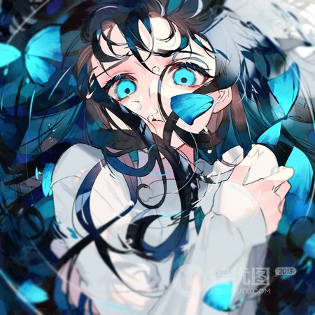 酷酷的，超好看高级感满满最新款动漫女生头像，水視ずみ插画作品欣赏