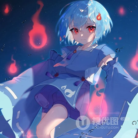 酷酷的，超好看高级感满满最新款动漫女生头像，水視ずみ插画作品欣赏