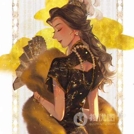 戏服，汉服，旗袍，侠女装，民族风等手绘古装动漫女生头像图片