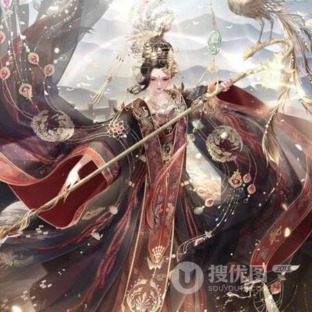 戏服，汉服，旗袍，侠女装，民族风等手绘古装动漫女生头像图片