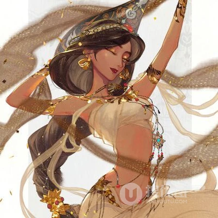 戏服，汉服，旗袍，侠女装，民族风等手绘古装动漫女生头像图片