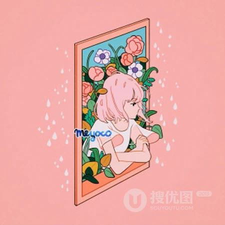 粉色系，少女心满满的甜美葡萄，糖果女孩，人鱼公主最新款微信头像图片