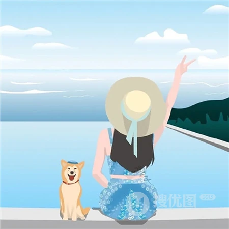浪漫小清新，好看不易撞的手绘情侣插画专用配对头像，送你一份爱的小礼物哦！