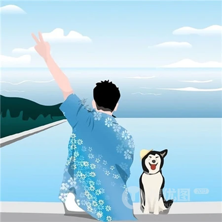 浪漫小清新，好看不易撞的手绘情侣插画专用配对头像，送你一份爱的小礼物哦！