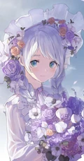 二次元动漫少女人物若宫伊芙精选高清2k手机壁纸图片