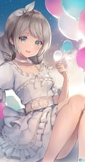 二次元动漫少女人物若宫伊芙精选高清2k手机壁纸图片