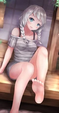 二次元动漫少女人物若宫伊芙精选高清2k手机壁纸图片