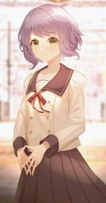 清爽又有气质的乖乖女短发，二次元可爱短发少女，学生妹精选插画图片集