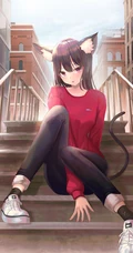 清爽又有气质的乖乖女短发，二次元可爱短发少女，学生妹精选插画图片集