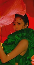 景甜宛若花神，沉醉在多姿多彩的梦幻繁花中超唯美写真杂志图片