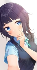以模特为目标的涩涩小姐姐《LoveLive! 学园偶像祭》朝香果林精选插画大图
