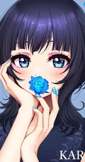 以模特为目标的涩涩小姐姐《LoveLive! 学园偶像祭》朝香果林精选插画大图