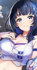 以模特为目标的涩涩小姐姐《LoveLive! 学园偶像祭》朝香果林精选插画大图
