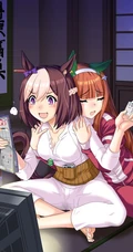 电视动画《赛马娘 Pretty Derby》精选可爱二次元人物插画壁纸大图图集