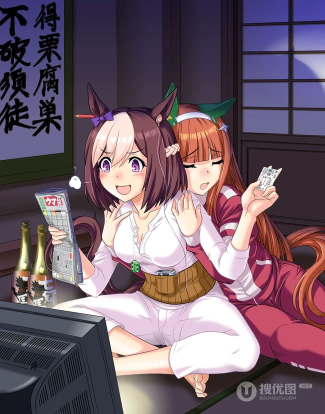 电视动画《赛马娘 Pretty Derby》精选可爱二次元人物插画壁纸大图图集