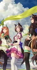 电视动画《赛马娘 Pretty Derby》精选可爱二次元人物插画壁纸大图图集