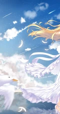 日本漫画《四月是你的谎言》女主角宫园薰精选插画壁纸图片