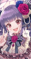日本二次元少女乐队电视动画《BanG Dream!》宇田川亚子精选插画大图图集