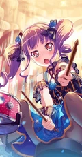 日本二次元少女乐队电视动画《BanG Dream!》宇田川亚子精选插画大图图集