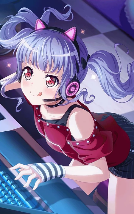 日本二次元少女乐队电视动画《BanG Dream!》宇田川亚子精选插画大图图集