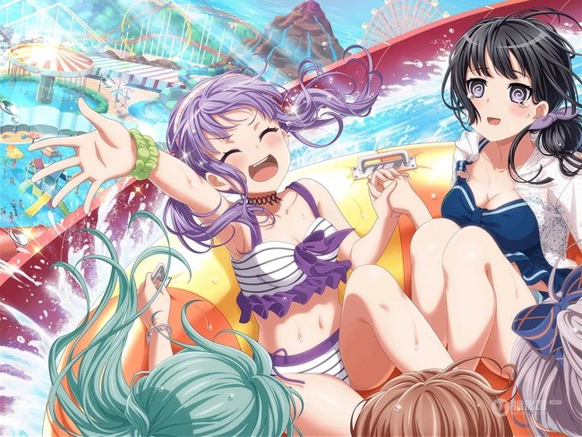 日本二次元少女乐队电视动画《BanG Dream!》宇田川亚子精选插画大图图集