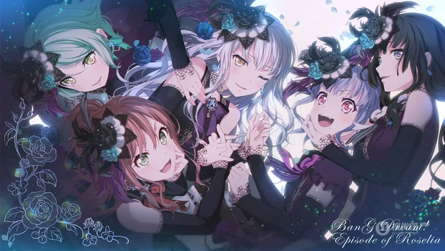 日本二次元少女乐队电视动画《BanG Dream!》宇田川亚子精选插画大图图集