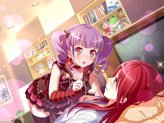 日本二次元少女乐队电视动画《BanG Dream!》宇田川亚子精选插画大图图集