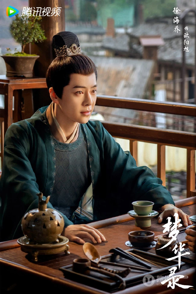 刘亦菲、陈晓主演女性古装励志剧《梦华录》演员阵容宣传海报图片
