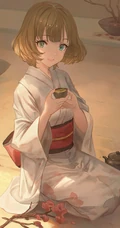 动漫短发少女，少女，轻熟等精选高清插画图片集