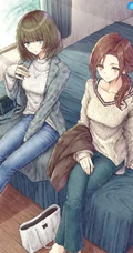 动漫短发少女，少女，轻熟等精选高清插画图片集