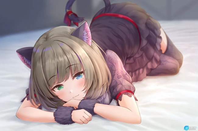 动漫短发少女，少女，轻熟等精选高清插画图片集