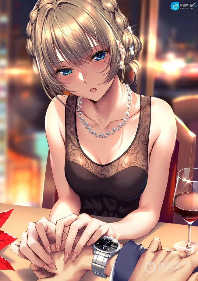 动漫短发少女，少女，轻熟等精选高清插画图片集