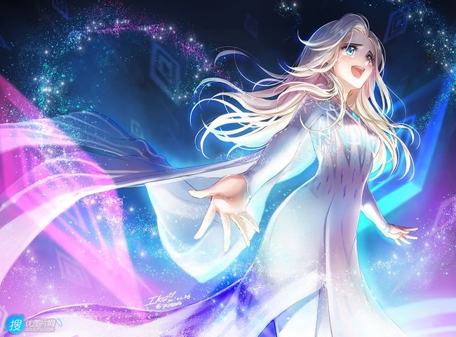 韩国画师IKA笔下的那些气质灵动可爱动漫少女插画图片大图