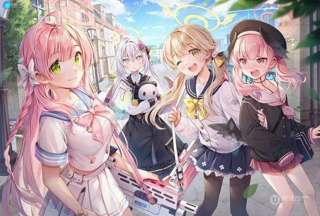 韩国画师IKA笔下的那些气质灵动可爱动漫少女插画图片大图